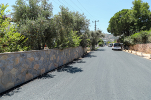 BELEDİYE, 45 BİN TON ASFALT SERİMİ YAPTI