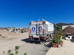 BODRUM BELEDİYESİ EKİPLERİ YANGINLARA MÜDAHALEDE DESTEK OLDU