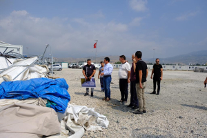 BAŞKAN ARAS’TAN DOSTLUK KENTİNE ZİYARET