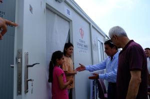 BAŞKAN ARAS’TAN DOSTLUK KENTİNE ZİYARET