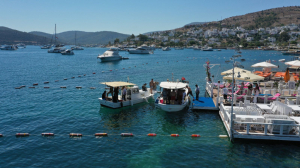 BODRUM BELEDİYESİ’NDEN DENİZ DİBİ TEMİZLİĞİ