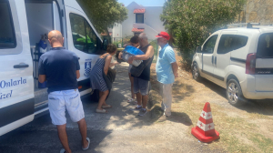 GEZİCİ VETERİNER EKİBİ BİTEZ'DEYDİ