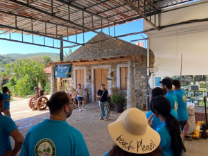 TARIM KAMPI ÖĞRENCİLERİNDEN BAŞKAN ARAS’A ZİYARET