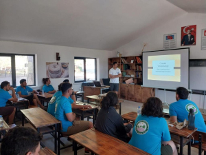 TARIM KAMPI ÖĞRENCİLERİNDEN BAŞKAN ARAS’A ZİYARET
