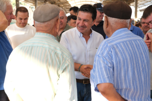 BAŞKAN ARAS’TAN TURGUTREİS VE KARAOVA ZİYARETİ