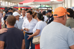 BAŞKAN ARAS’TAN TURGUTREİS VE KARAOVA ZİYARETİ