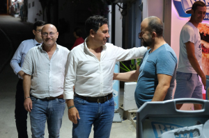 BAŞKAN ARAS’TAN TURGUTREİS VE KARAOVA ZİYARETİ