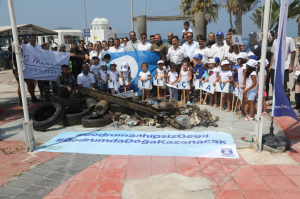 6 GÜNDE BİN 417 KİLOGRAM ATIK TOPLANDI