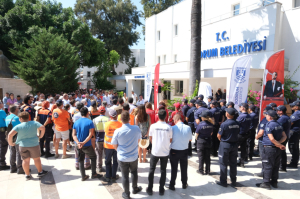 ARSUZ BELEDİYESİNDEN BODRUM’A HEDİYE