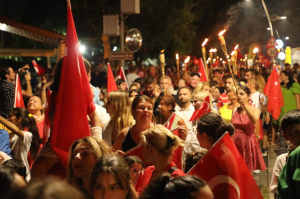 BODRUM MEYDANLARINDA ZAFER BAYRAMI COŞKUSU