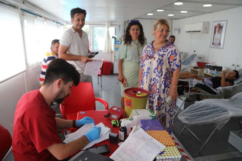 BELEDİYEDEN KAN BAĞIŞI ETKİNLİĞİ