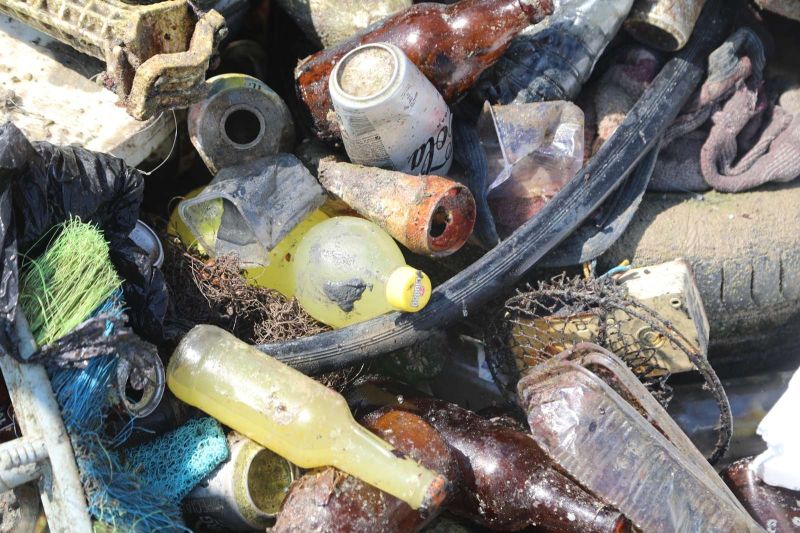 10 MAHALLEDE TOPLAM 2 BİN 283 KİLOGRAM ATIK