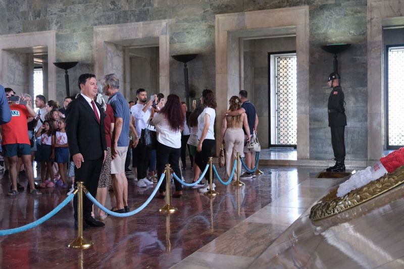 BAŞKAN ARAS ANKARA’DAKİ ETKİNLİKLERE KATILDI