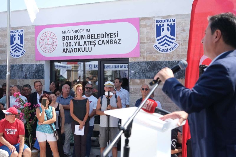 100. YIL ATEŞ CANBAZ KREŞ VE GÜNDÜZ BAKIMEVİ AÇILDI