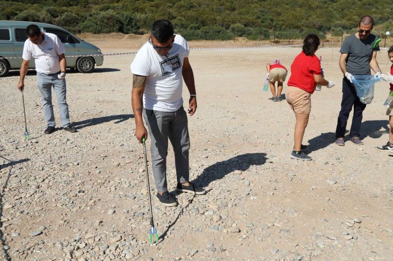 GERENKUYU HALK PLAJI TEMİZLENDİ