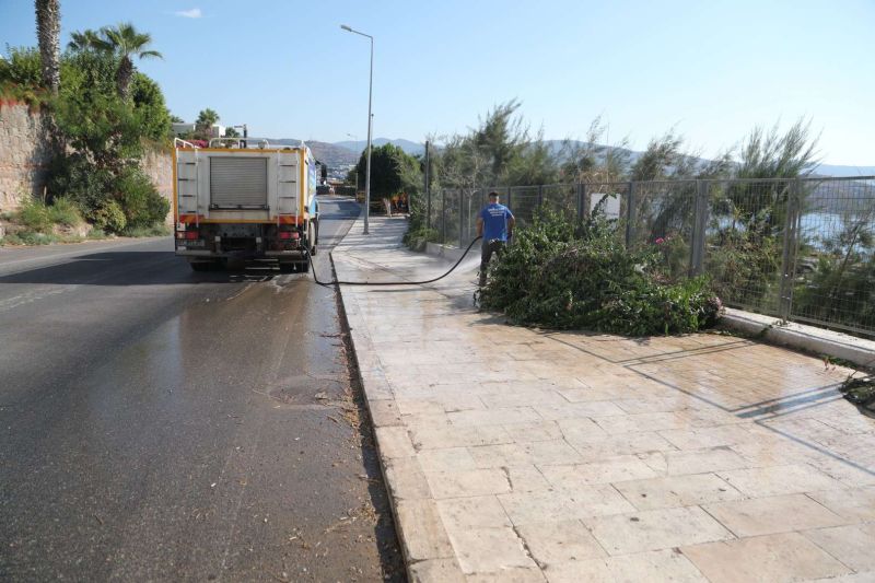 GÜMBET MAHALLESİNDE KAPSAMLI TEMİZLİK