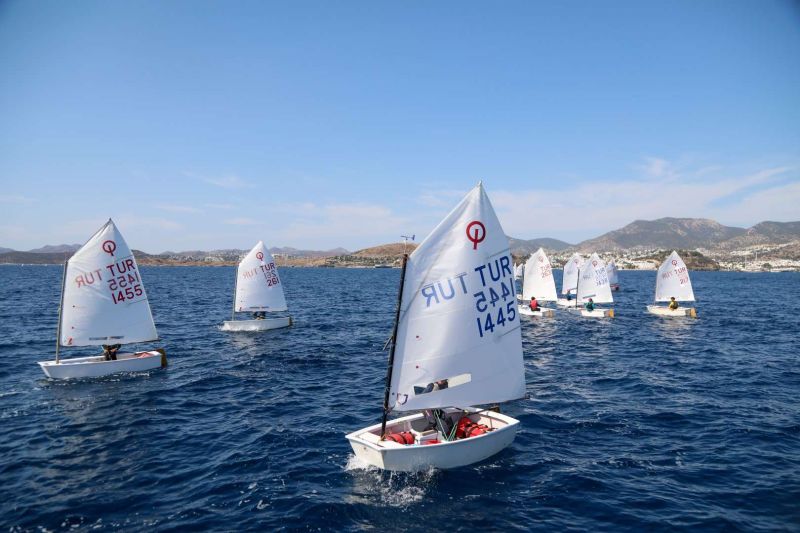 BODRUM ULUSLARARASI OPTİMİST YARIŞLARI START ALDI