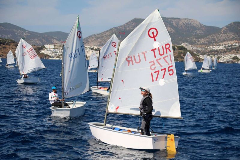 BODRUM ULUSLARARASI OPTİMİST YARIŞLARI START ALDI