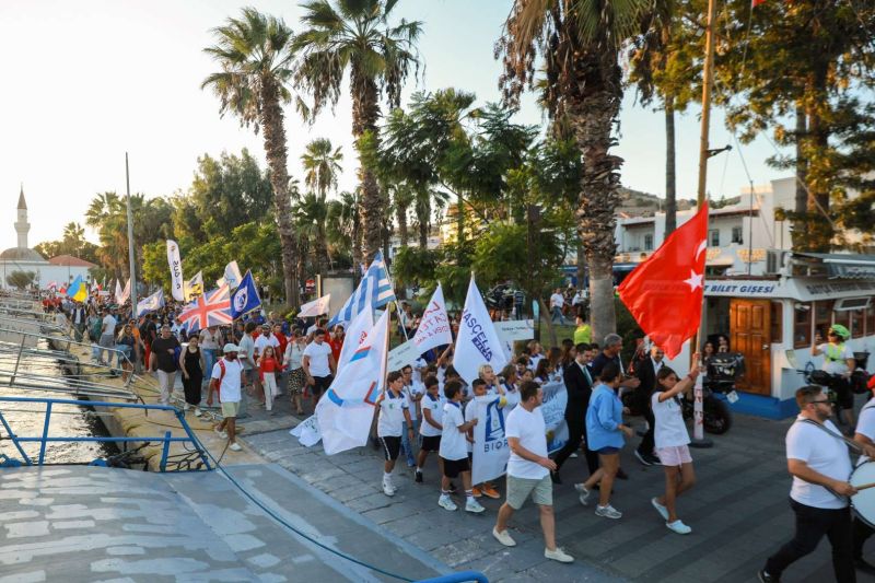 BODRUM ULUSLARARASI OPTİMİST YARIŞLARI START ALDI