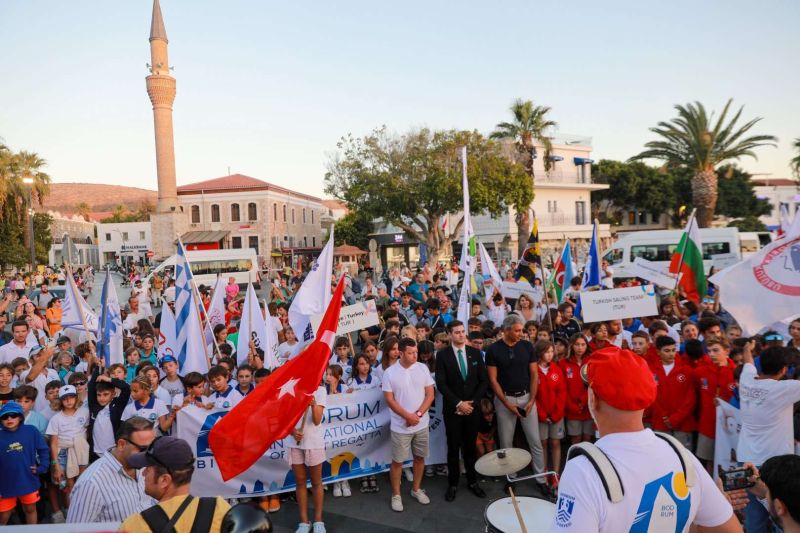 BODRUM ULUSLARARASI OPTİMİST YARIŞLARI START ALDI