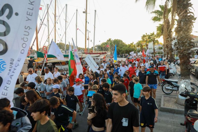 BODRUM ULUSLARARASI OPTİMİST YARIŞLARI START ALDI