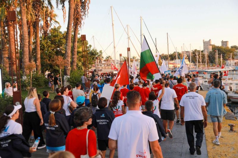 BODRUM ULUSLARARASI OPTİMİST YARIŞLARI START ALDI