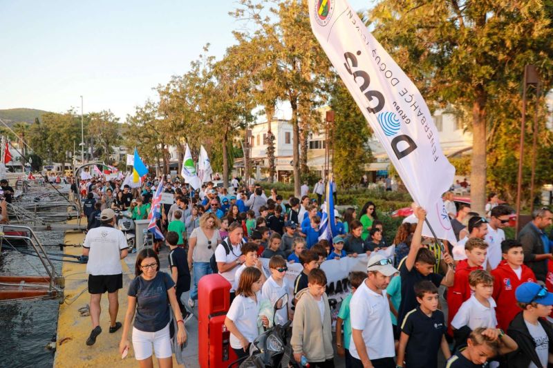 BODRUM ULUSLARARASI OPTİMİST YARIŞLARI START ALDI