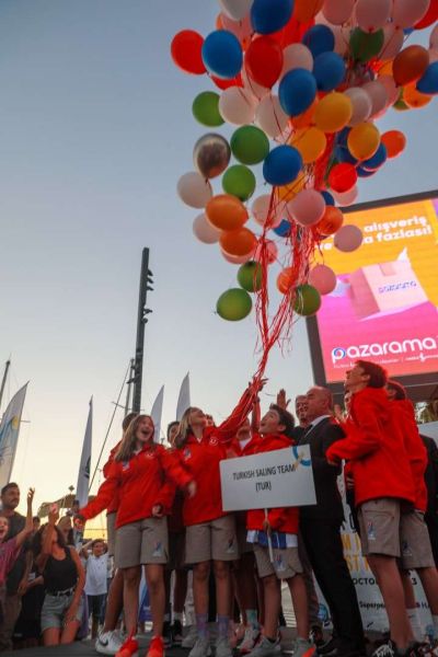 BODRUM ULUSLARARASI OPTİMİST YARIŞLARI START ALDI