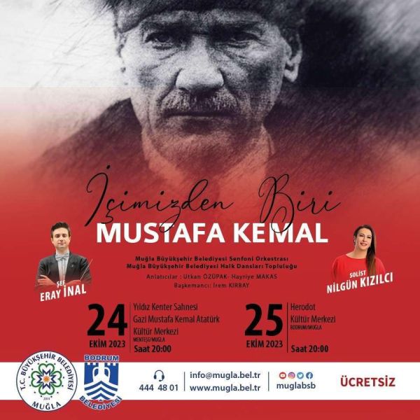 100`ÜNCÜ YILDA BODRUM`DA CUMHURİYET COŞKUSU