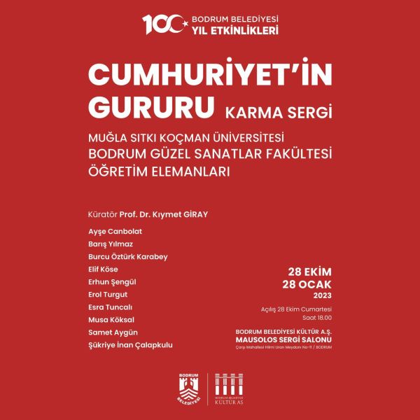 100`ÜNCÜ YILDA BODRUM`DA CUMHURİYET COŞKUSU