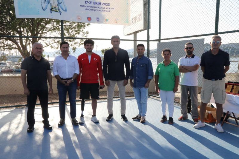 TEKERLEKLİ SANDALYE 100. YIL TENİS TURNUVASI SONA ERDİ