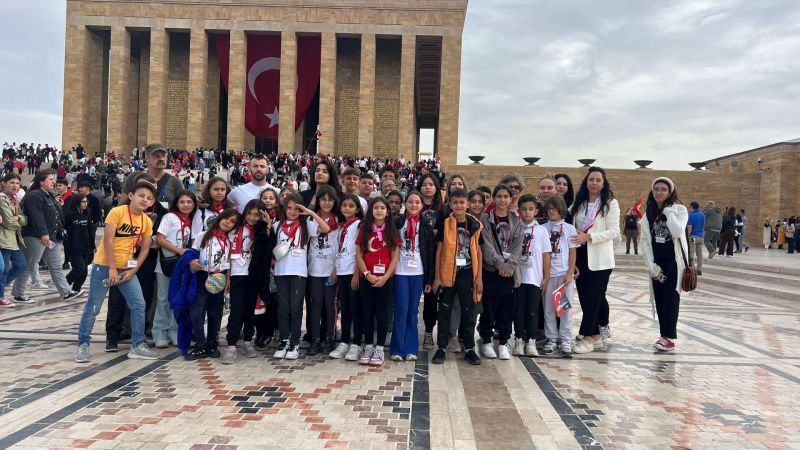 ATATÜRK’ÜN ÇOCUKLARI ANITKABİR’DE