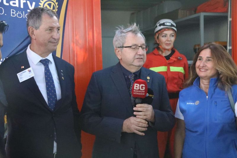 BODRUM’A 6 ACİL DURUM KONTEYNERİ