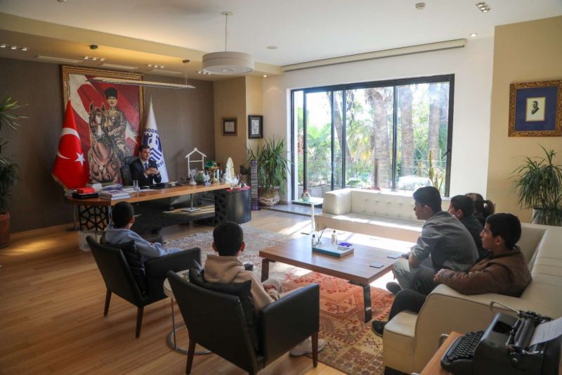 ÇOCUK MECLİSİNDEN BAŞKANLIK MAKAMINA ZİYARET