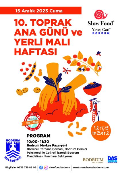 BODRUM’DA 10. TOPRAK ANA GÜNÜ VE YERLİ MALI HAFTASI