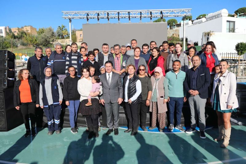 BODRUM'DA 60 PARKIN TOPLU AÇILIŞI YAPILDI