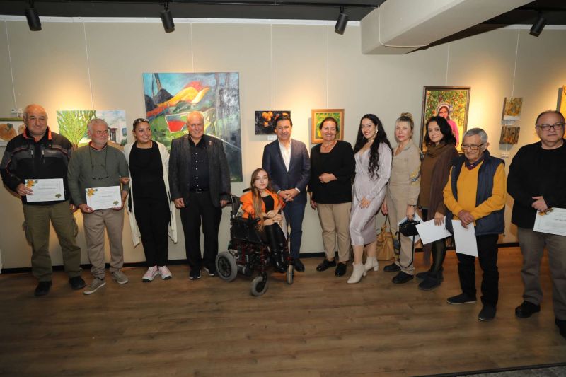 BODRUM'DA MANDALİNA TEMALI SANAT SERGİSİ