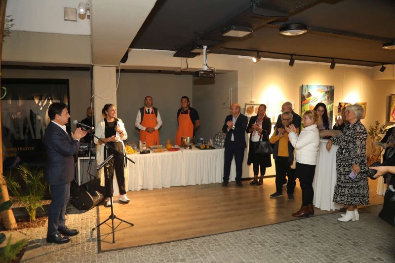 BODRUM'DA MANDALİNA TEMALI SANAT SERGİSİ