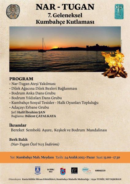 BODRUMDA NAR-TUGAN ETKİNLİKLERİ