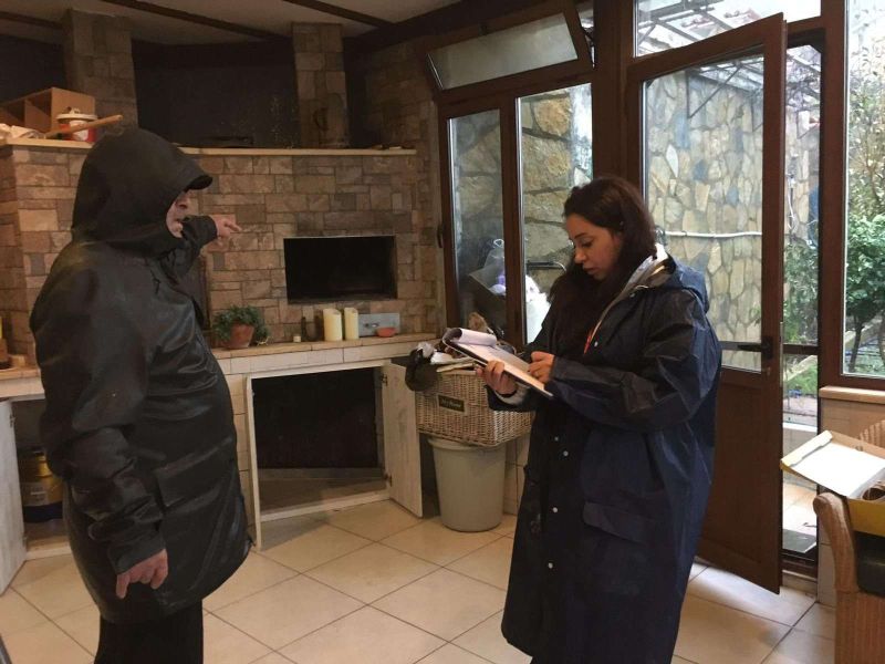 BELEDİYE EKİPLERİ YAĞMUR MESAİSİNDE