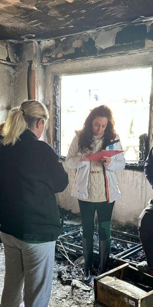 YANGIN MAĞDURLARINA HIZLI DESTEK