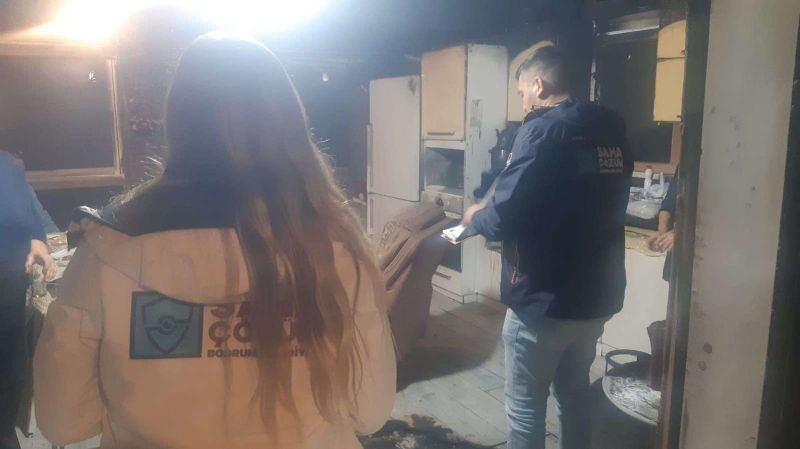 YANGIN MAĞDURLARINA HIZLI DESTEK