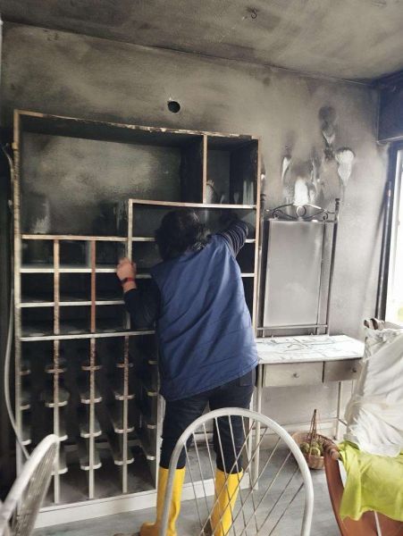 YANGIN MAĞDURLARINA HIZLI DESTEK