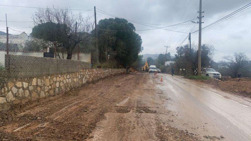 BELEDİYE, KIZILAĞAÇ YOLUNDA ÇALIŞMA BAŞLATTI