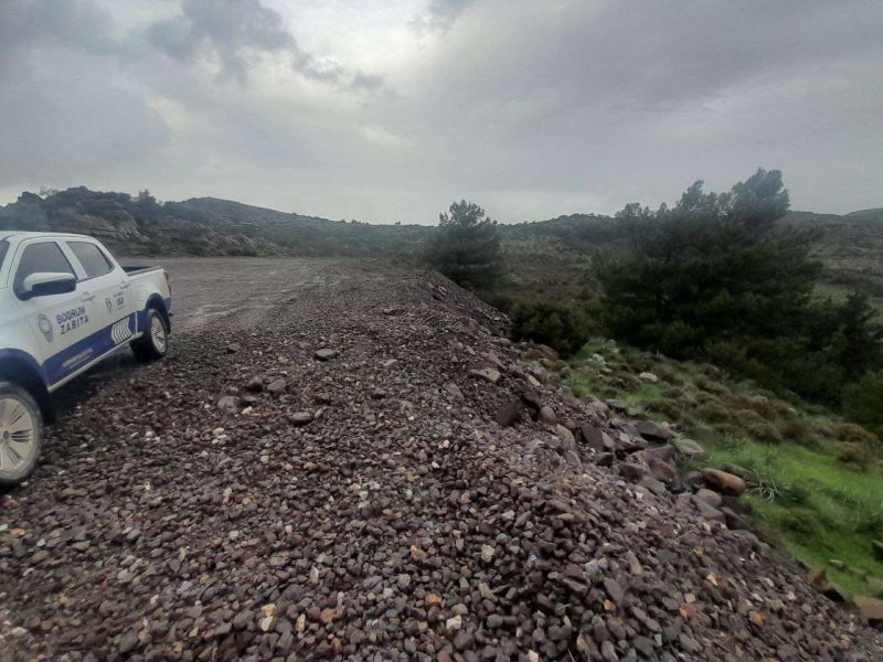 ZABITA EKİPLERİ HAFRİYAT DENETİMİNDE