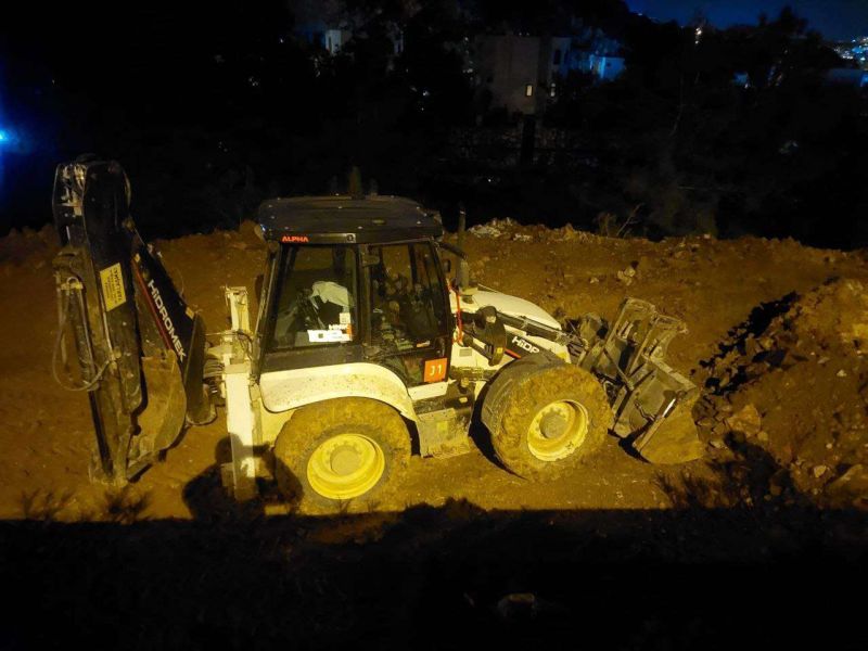 ZABITA EKİPLERİ HAFRİYAT DENETİMİNDE