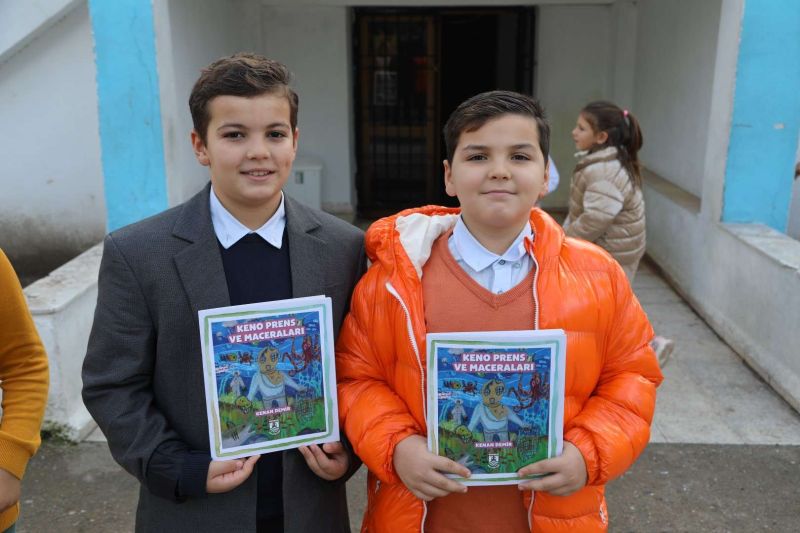 ÇOCUK YAZAR KENAN DEMİR`İN HAYALİ GERÇEK OLDU