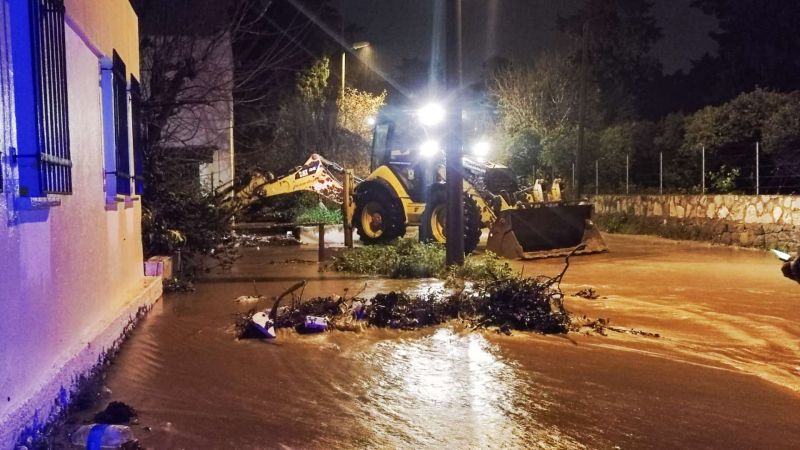 BELEDİYE EKİPLERİ SAHADA