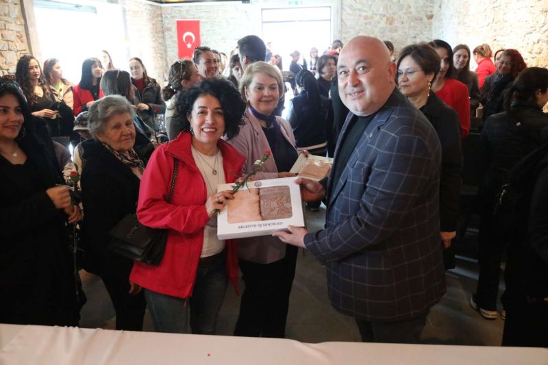 BELEDİYE İŞ SENDİKASI, BODRUM BELEDİYESİ KADIN ÇALIŞANLARIYLA BULUŞTU