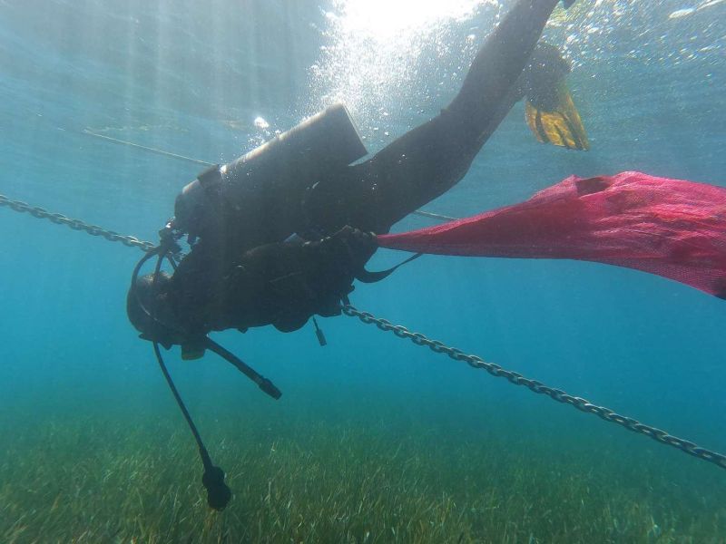 YALIKAVAK’TA DENİZ DİBİ TEMİZLİĞİ